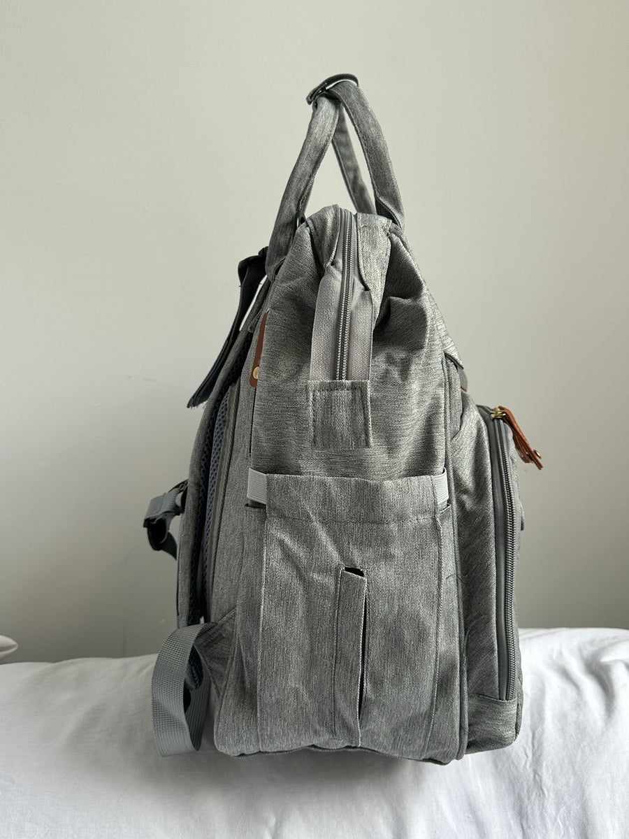 NestnGo changing bag in Grey